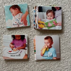 Children's Schedule Cards Set